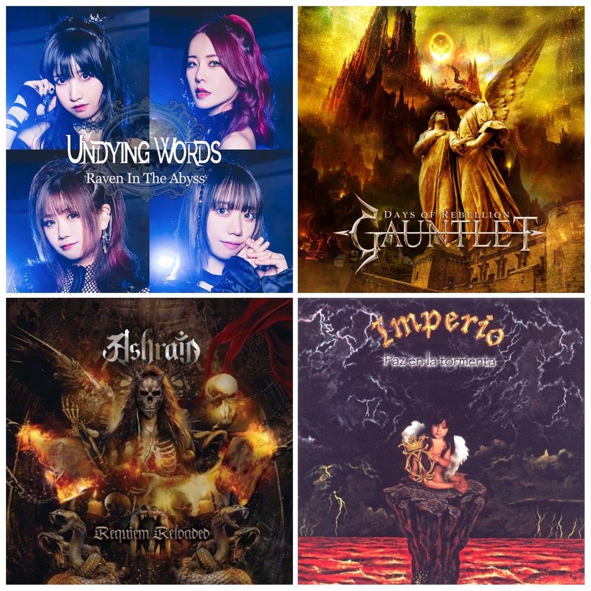 5VVtXrvsVbki5yZ's tweet photo. 4/6～4/12に聴いた音楽作品は14枚
※サブスクも含む

#LordsOfBlack🤘
#Northwind🤘
#ANGRA🤘
#BlackSide🤘
#UndyingWords
#GAUNTLET🤘
#Ashrain🤘🤘
#Imperio🤘
#AndersJohansson🤘
#PerfectPlan🤘🤘
#CrazyLixx🤘🤘
#W_E_T_🤘🤘
#Dynazty🤘🤘
#MetalNewSongs Playlist 🤘

🤘=お気に入り https://t.co/0MjAzmykQ0