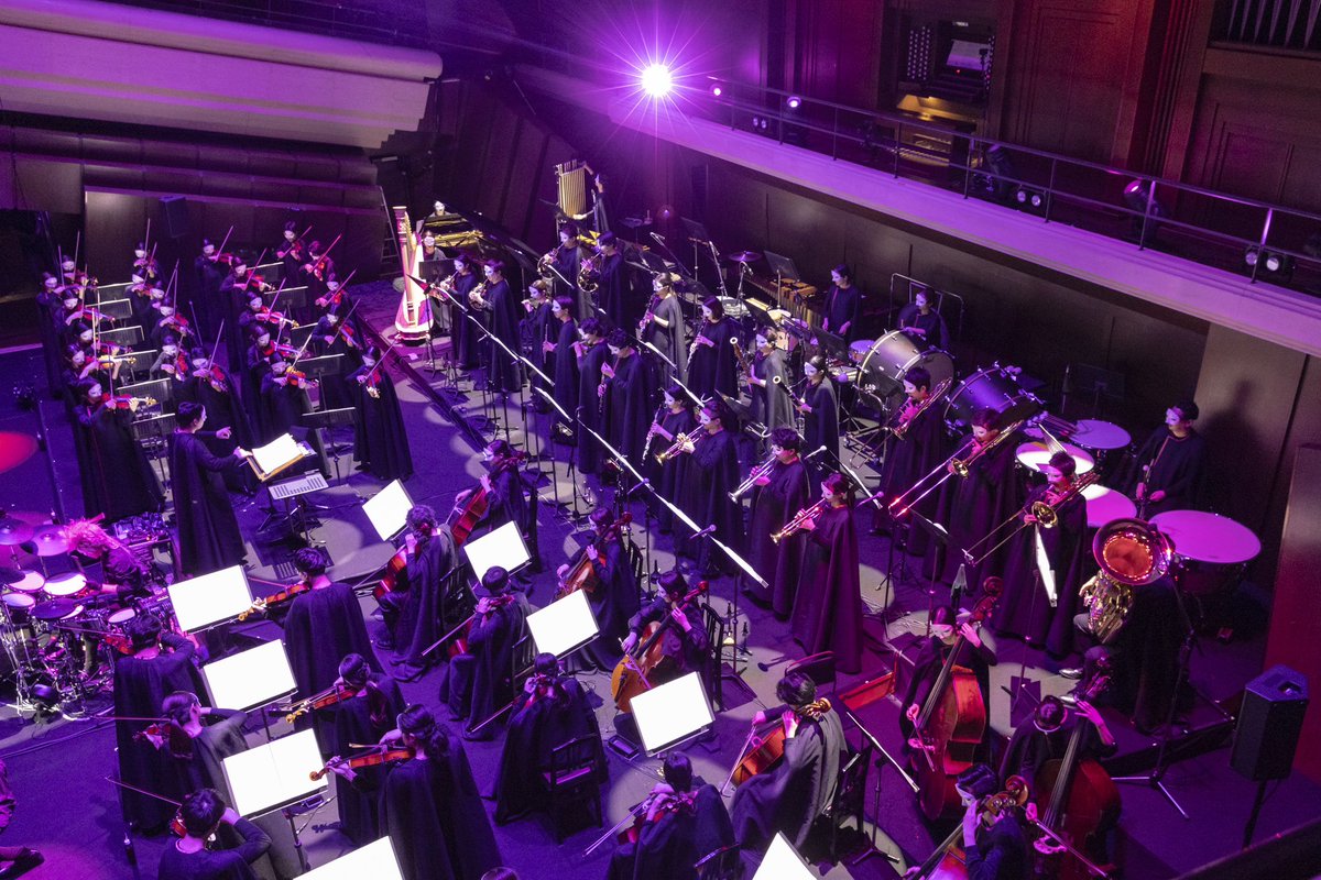 ArtsInnovator's tweet photo. ╔♠️📢2公演 終演しました📢♠️╗　
   GACKT PHILHARMONIC 2025  ╚══════════════╝
2公演、超・超・超・大盛況で終演！！！！！

GACKTさんとオーケストラが生み出す唯一無二の世界――
新たな演出、圧倒的なパフォーマンス、全身が震える音楽体験...⚡️
言葉じゃ伝えきれない、魂が震える1日でした💨💨
この特別な空間、ずっと忘れないことでしょう😌✨✨
ご来場の皆さん、ありがとうございました💕

#GACKT
#GACKTオケコン
#グランドフィル
#魔王シンフォニー