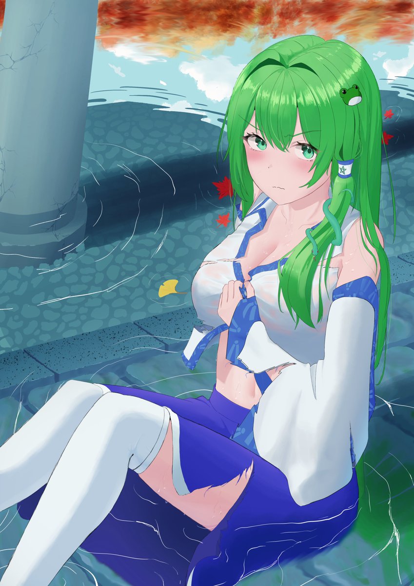 風神録5面ボス撃破
#東方Project #東風谷早苗