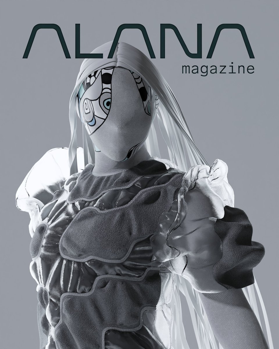 - SPRING BREEZE -

I participated in a cover contest for Alana Magazine <a href="/alana_xyz/">ALANA</a> , and submitted my design on the theme of air ༄

I'm waiting for the results of the contest, and in the meantime I tried on the magazine logo on this piece, what do you think? 🪐

#3dfashion #3dart