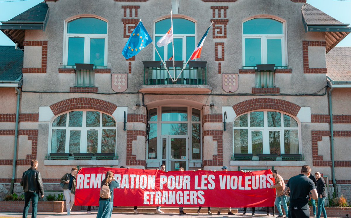 Hier, des militants des Natifs et de la <a href="/NouvelleDroit/">Nouvelle Droite</a> se sont rendus à Croisilles pour dénoncer le viol sordide d’un enfant par un afghan qui était logé dans le centre de migrants installé au cœur du village.

En effet, le 24 décembre 2022, un garçon de 13 ans a été violé en