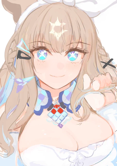 初描きアーモンドアイ 