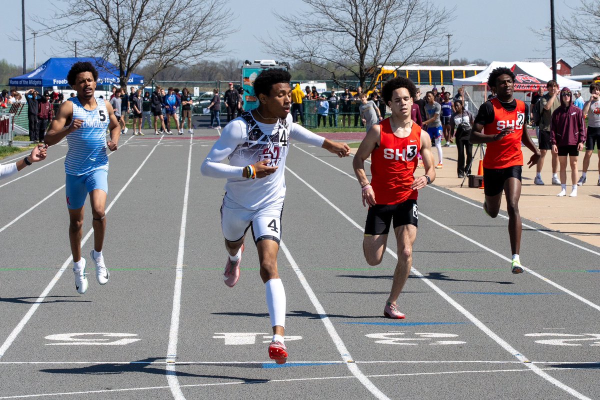 Out to defend his state title in the 400m, this BW Maroon started with a 48.29 at the Norm Armstrong Invite. April 12. <a href="/MSHeartland_/">MileSplit Heartland</a>