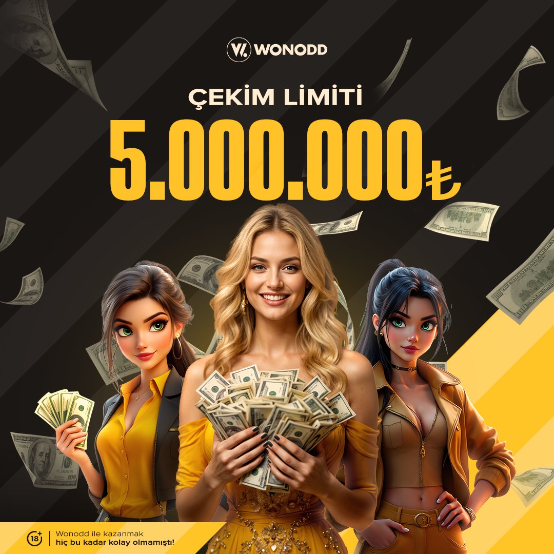 wonoddsocial's tweet photo. 🔥 GÜNLÜK ÇEKİM LİMİTİ 5.000.000 TL!

🔼 Wonodd ile sınırları aşmaya devam ediyorsunuz!

🔄 Günlük çekim limitimiz artık 5.000.000 TL!

⭐️ Kazanırken düşünmeniz gereken bir şey yok, biz sizin yerinize düşünüyoruz!

🖥 Wonodd Giriş: https://t.co/luctmg4dBp https://t.co/v5zHIIDxxn