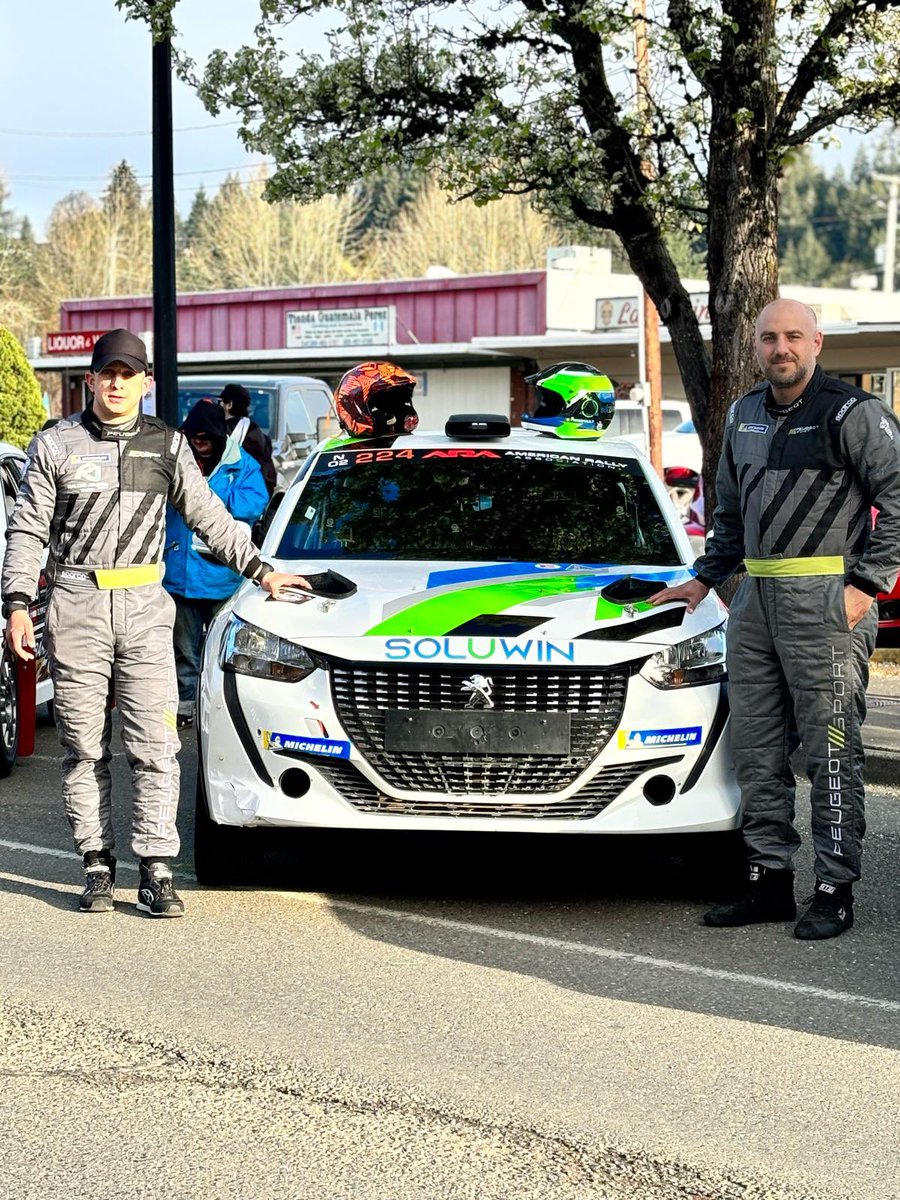 🔥 OLYMPUS RALLY – DAY 1

Très belle performance du Team FJ Peugeot Sport North America !

🏁 #208 – Sean JOHNSTON / Alexander KIHURANI :🥇P1 cat 2-RM | P8 Général
🏁 #224 – Mikaël ARSENAULT / Matthieu BELHACENE :🥈P2 cat 2-RM | P9 Général

🔜 Focus total pour le dernier jour !