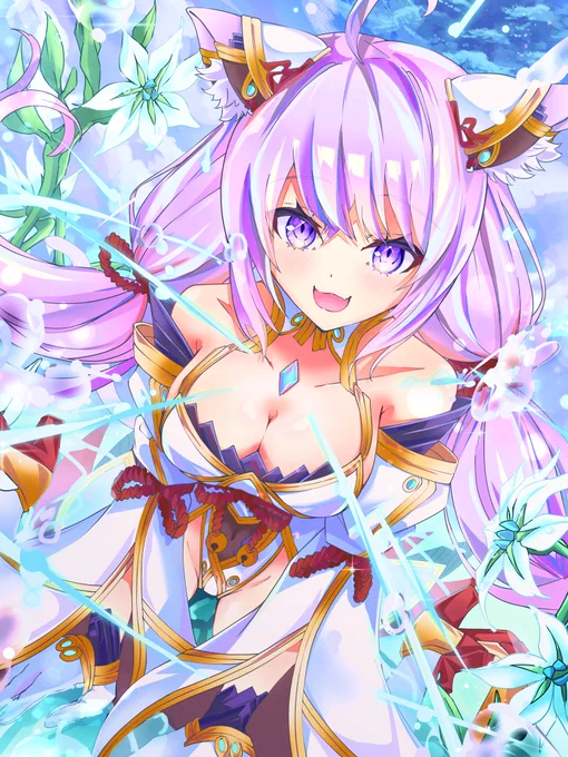 推しゲーをプレイしてくれた事に感謝しかない…ありがとう!!!配信お疲れ様でした!#絵かゆ #ゼノブレイド2 