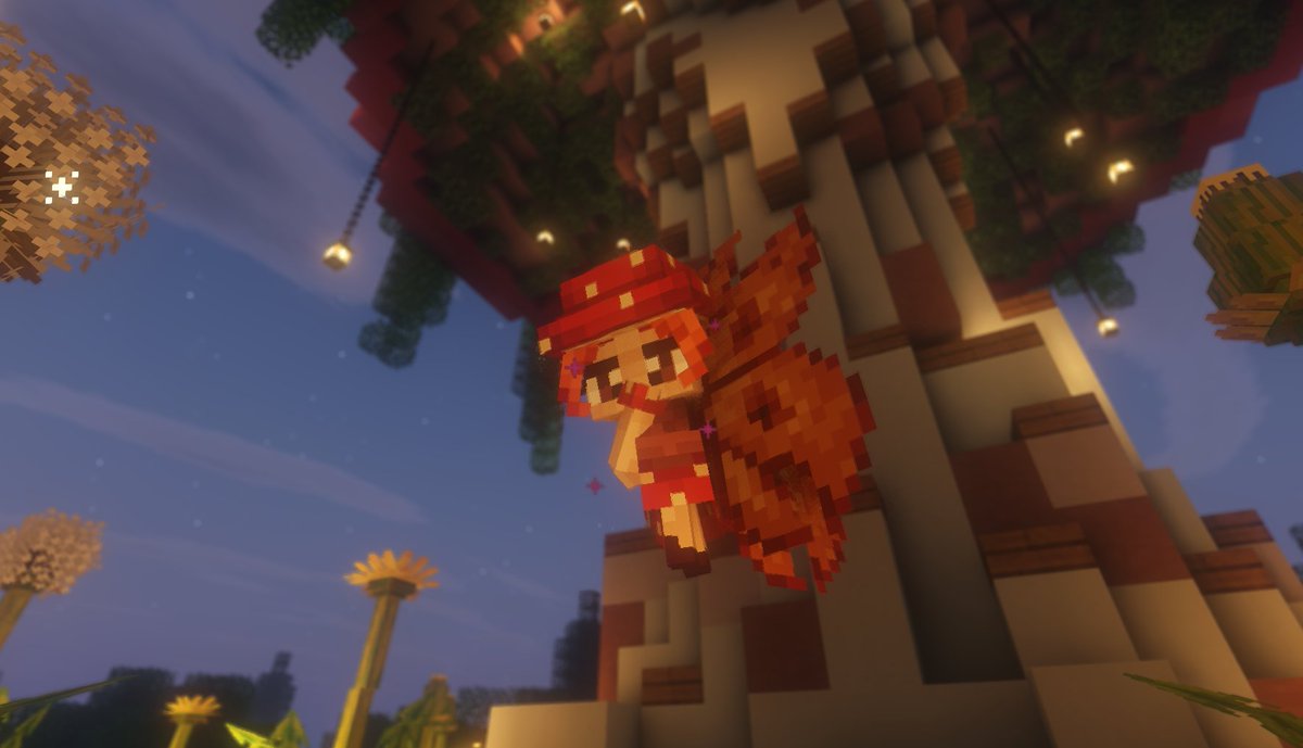 The fae are out to play 🌙

Follow the lanterns, pick a flower, make a wish...
You might hear giggles in the trees or find gifts in the grass.

Just mind your manners—they're curious little things. 🌿💫

#WitchHazelSMP #MinecraftSMP