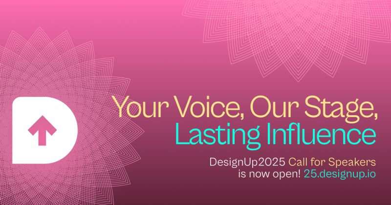 Just 25 days left to submit your talk! 100+ in, and the best ones? Clear, personal, jargon-free, and bold. We want real stories, strong POVs, and ideas that nudge us out of our echo chambers. Got one? 
sessionize.com/designup25 
<a href="/jdallcaps/">Jay Dutta</a> <a href="/gcmouli/">gcmouli</a> #DesignUp25 #DUp25