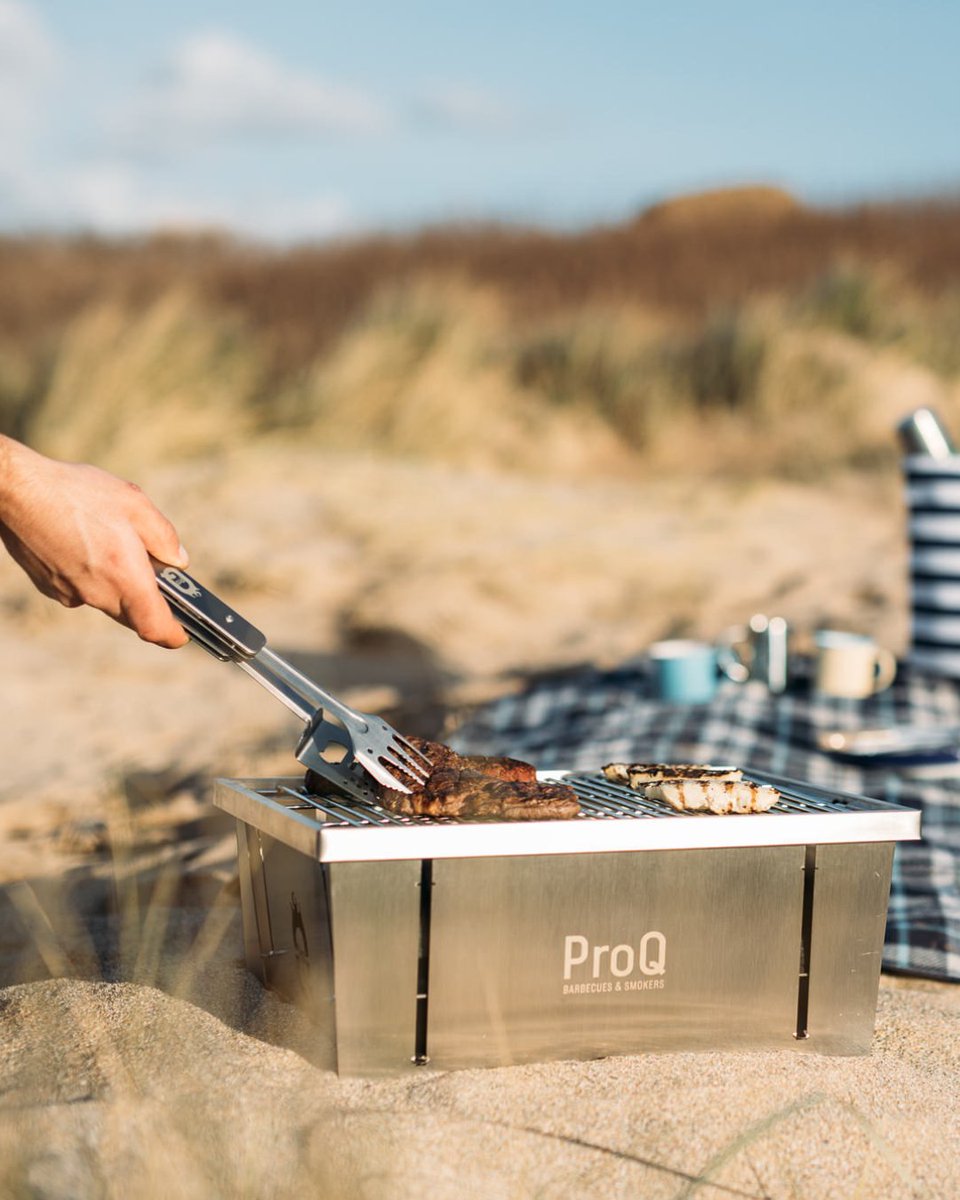 #Longweekends, #beach cookouts and #camping trips are just around the corner! Bring the #flavour of home wherever #adventure takes you with our #travel-friendly #BBQs. Find your #portable #BBQ: proqsmokers.co.uk/collections/bb…