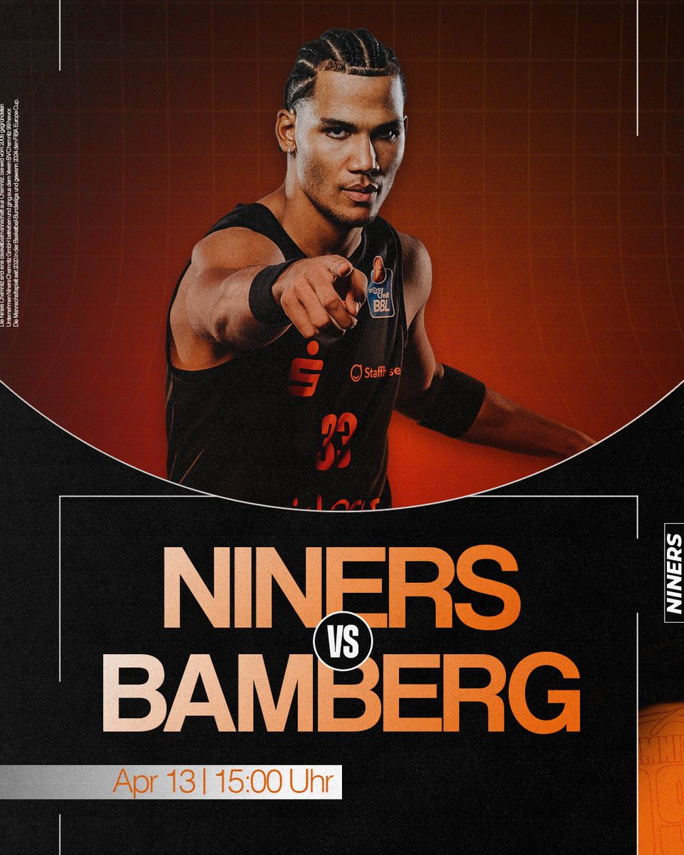 GAMEDAY 🧡

Wir treffen heute am 28. Spieltag auf die Bamberg Baskets und können endlich Kevin Yebo bei uns zu Hause in der Messe begrüßen! 😤

📍 Messe Chemnitz
⌚️ 15:00
📺 Alle Spiele der @easycreditbbl Live und auf Abruf bei Dyn