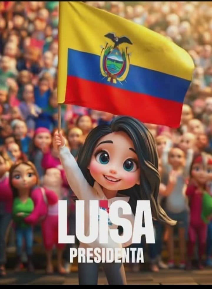 Hoy EEUU dejará de GOBERNAR a ECUADOR ✊

¡NO, BOA 🐍! #LuisaGonzálezPresidenta