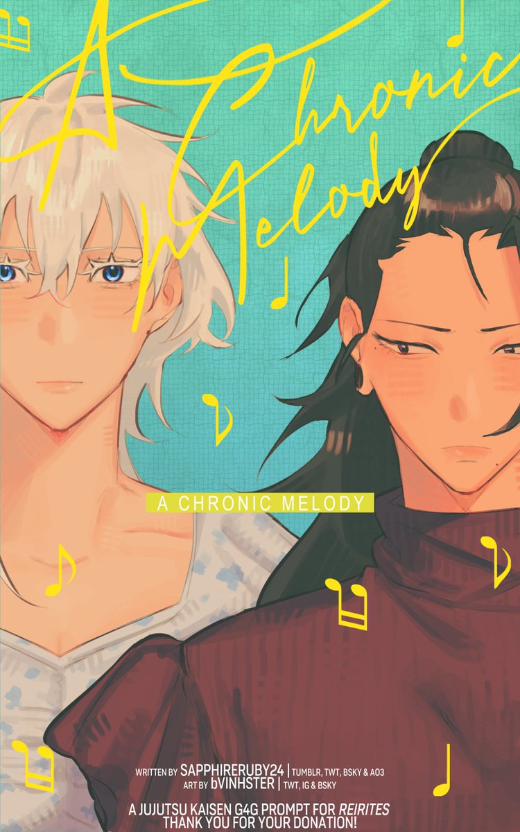 #夏五 #gego i drew the arts for the fic! 
thank you for your donation