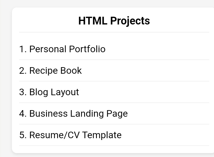 e_opore's tweet image. 15 HTML, CSS and JavaScript projects ideas in 2025.

Grab my HTML,CSS &amp;amp; Javascript ebook + Coding projects with source code→ codewithdhanian.gumroad.com/l/ydhfb