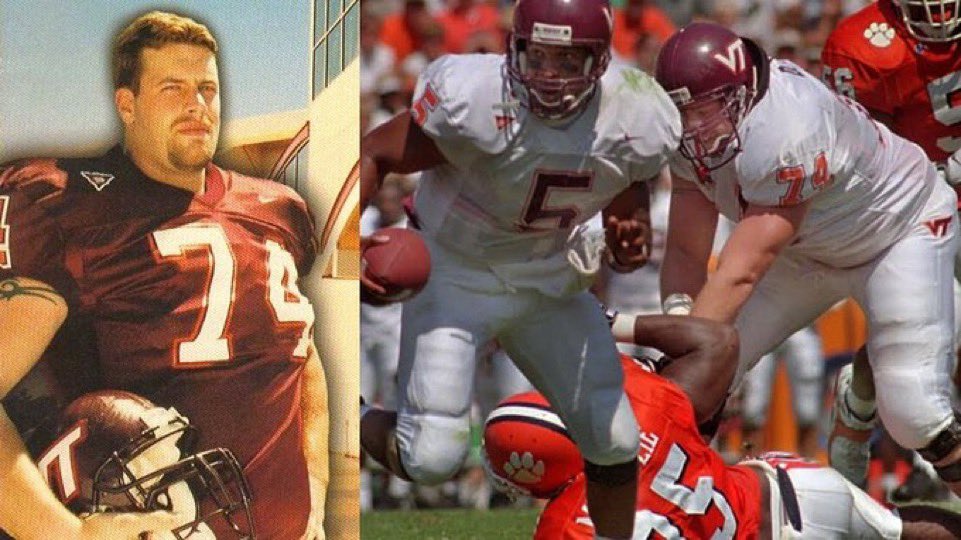 Bluegrass504's tweet photo. Happy Birthday, Derek Smith!!

🎉🎂🎈🎊🎁🎉🎂🎈🎊🎁

#Hokies OT Derek Smith was a 3rd-team All-American in 1998. He was drafted by Washington in 1999.  

🦃 #ThisIsHome https://t.co/yh1jo2ycxR