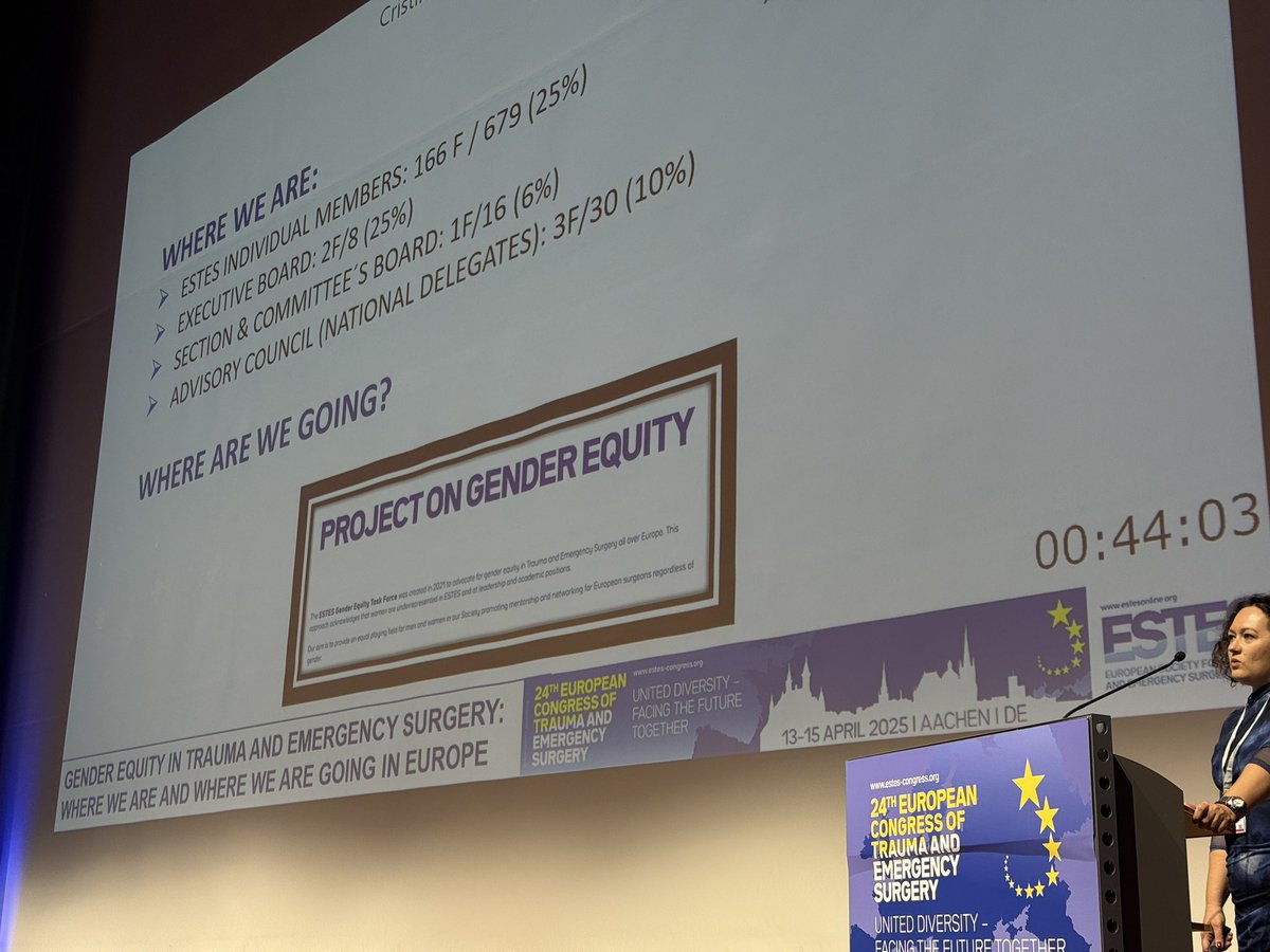 European Society for Trauma & Emergency Surgery (@estesonline) on Twitter photo Gender equity is not just a goal — it’s a necessity for excellence in trauma and emergency surgery. At ESTES, we are committed to fostering equal opportunities, diverse leadership, and inclusive collaboration. #GenderEquity #ESTES2025 #InclusiveSurgery <a href="/HayatoKuri67/">Hayato Kurihara</a> <a href="/garybassmd/">Gary Alan Bass</a> Gender equity is not just a goal — it’s a necessity for excellence in trauma and emergency surgery. At ESTES, we are committed to fostering equal opportunities, diverse leadership, and inclusive collaboration. #GenderEquity #ESTES2025 #InclusiveSurgery <a href="/HayatoKuri67/">Hayato Kurihara</a> <a href="/garybassmd/">Gary Alan Bass</a>