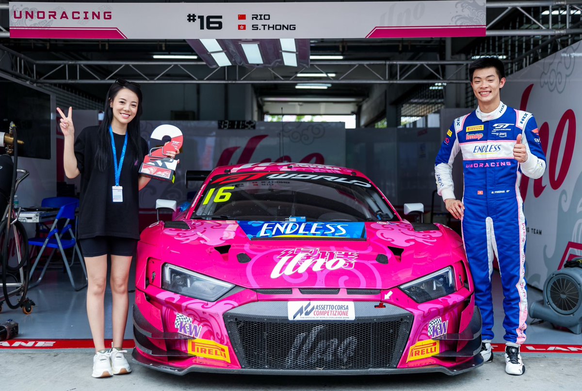 P2🥈The team did an amazing job to get the car back on track after yesterday’s DNF and very successful first weekend with UNO x Endless. 

#endless #unoracing #endlessbrakes #audisport #audir8lms #endlesssystem #gtworldchallenge #unocoffee