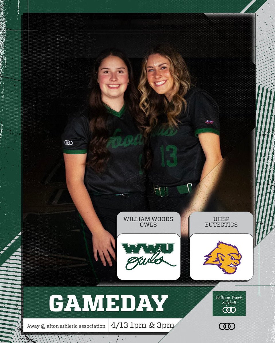 GAMEDAY!! First pitch at 1 @ afton athletic association!