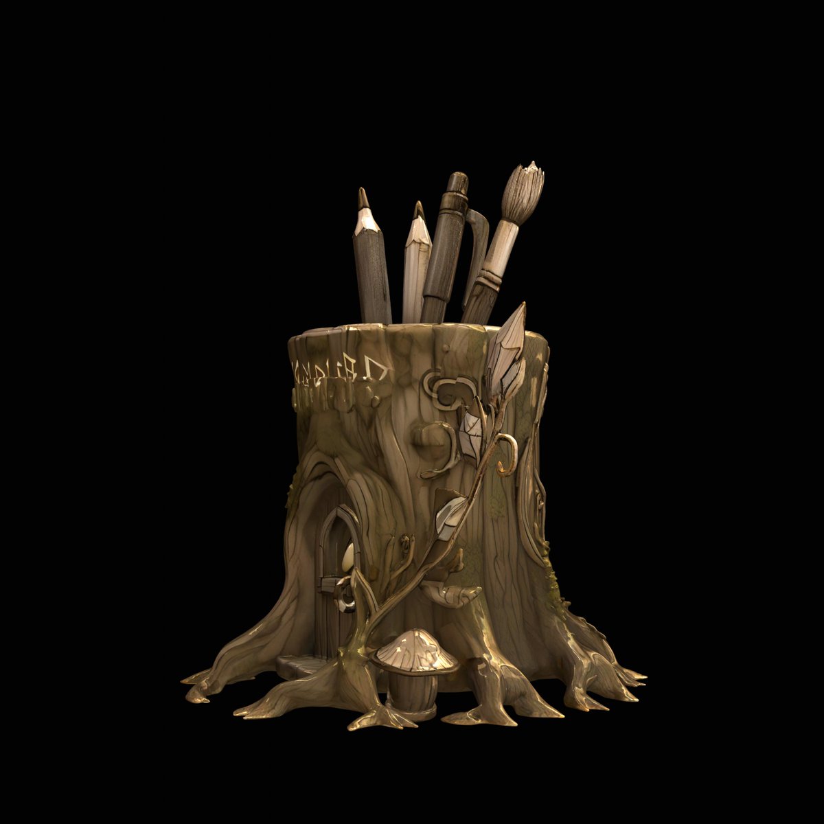 greenwayanim's tweet photo. Mystic Grove Pen & Pencil Holder 3D STL
#3DPrinting #FantasyLamp #DnDProps #PrintYourWorld #MagicLamp #3DPrintDesign #SupportFreeModel #EnchantedDesign" Buy Now https://t.co/pyopZ2C3wr #gamedev #indiegamedev #ue5 #Unity3d #blender #3dsmax #3dcg #lowpoly #Zbrush #3dmodeling #fab https://t.co/Nc0ogbZ1e1