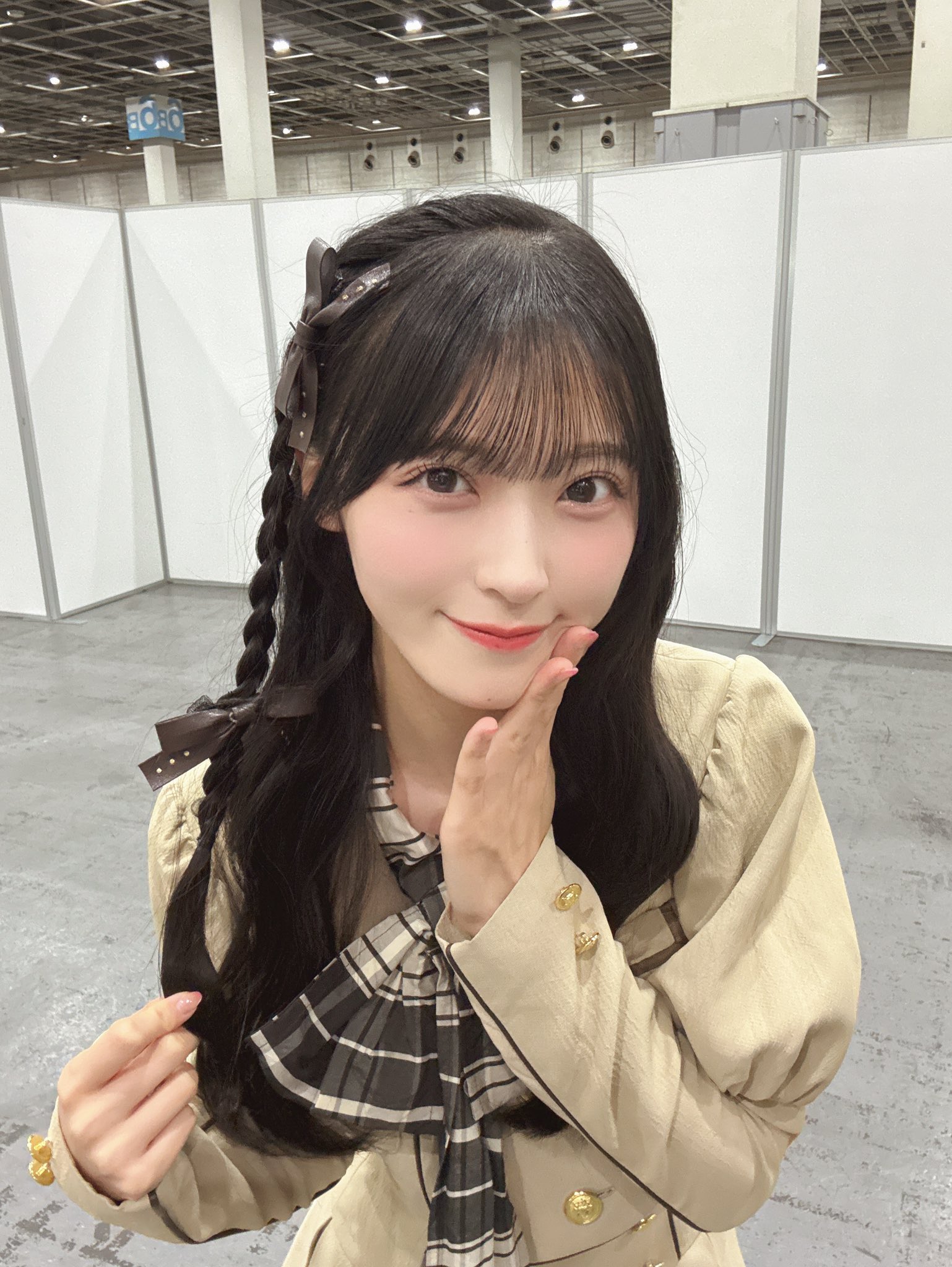 リボン可愛くつけてもらいました🎀