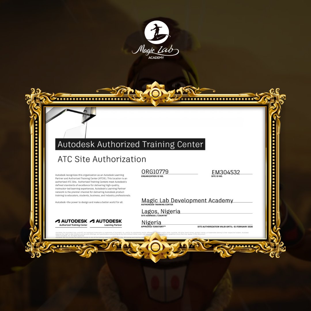 MagicLabacademy's tweet image. 🚀 Big News!
Magic Lab Academy is now an Autodesk Learning Partner, Authorized Academic Partner, and Authorized Training Center! 🎉
#AutodeskPartner #AutodeskCertified #AnimationTraining #AnimationEducation #MLA #Maya #3danimation #animation