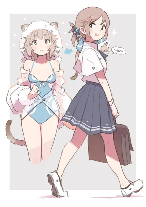 変化ねこさん 