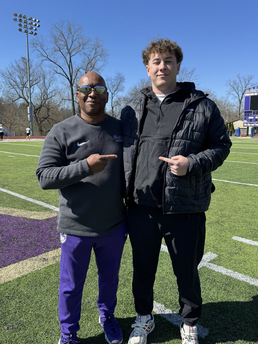 Jack Iakiri (@iakirijack) on Twitter photo Had a great visit yesterday at Albion!
Had some great conversations with some great coaches! <a href="/CoachAvaloy/">Kyle Avaloy</a> <a href="/stoneyrock64/">Karl Featherstone</a>
<a href="/Rundle_Albion/">Travis Rundle</a> <a href="/JMHenige/">J Henige</a> <a href="/CoachJPhill71/">Justin Phillips</a> <a href="/lowellfootball/">Lowell Football</a> <a href="/mdwestathletics/">Midwest Athletics Academy & Events</a> Had a great visit yesterday at Albion!
Had some great conversations with some great coaches! <a href="/CoachAvaloy/">Kyle Avaloy</a> <a href="/stoneyrock64/">Karl Featherstone</a>
<a href="/Rundle_Albion/">Travis Rundle</a> <a href="/JMHenige/">J Henige</a> <a href="/CoachJPhill71/">Justin Phillips</a> <a href="/lowellfootball/">Lowell Football</a> <a href="/mdwestathletics/">Midwest Athletics Academy & Events</a>