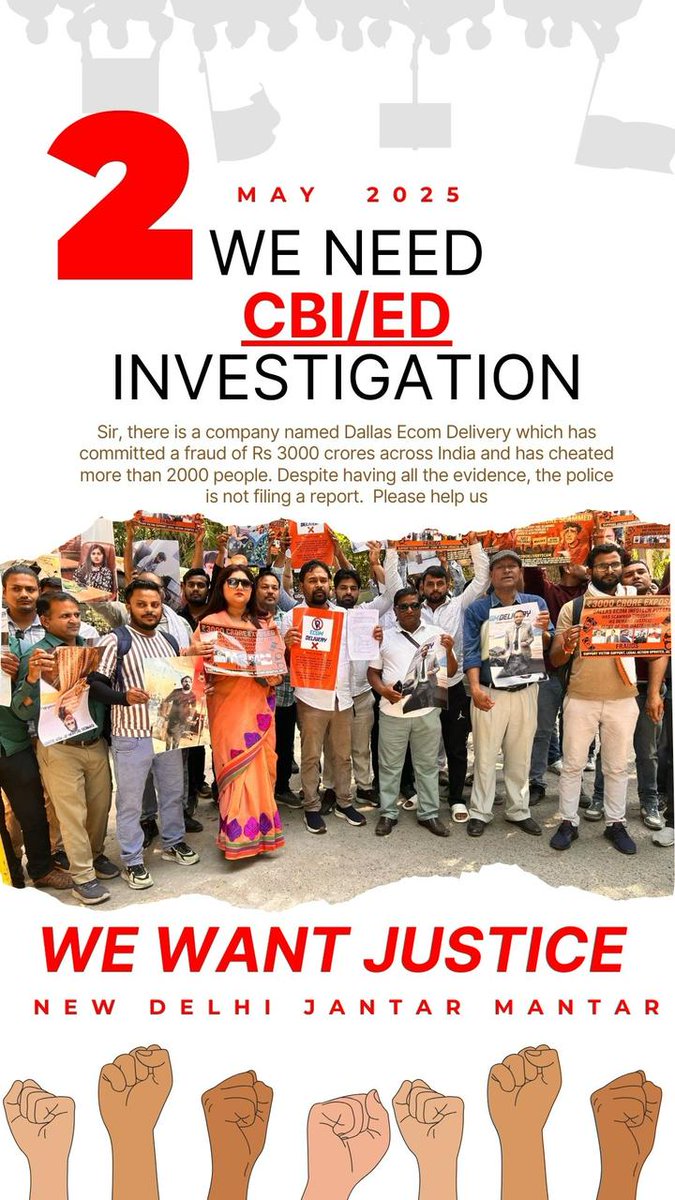 udaipur1992's tweet photo. Please pay attention that a very big company in India, by giving the false promise of earning lakhs of rupees, trapped about 1000 people in the illusionary web of fraud and cheating and has fled after scamming about 3000 crores rupees. The name of this company is ECOM Delivery https://t.co/JeXKZg6SMy