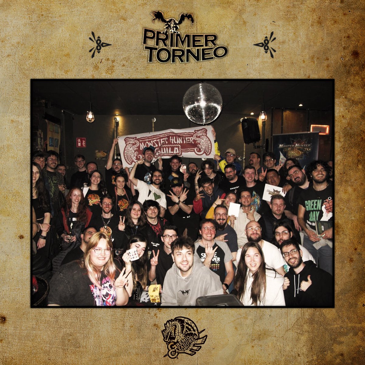 GremioCazadores's tweet photo. ¡Ayer, @MeltdownMadrid se convirtió en el Gran Centro con el primer torneo de #MHWilds!

Nos reunimos un montón de cazadores de Madrid, alrededores e incluso de otras partes de España. 🙀
¡Mil gracias a quienes vinisteis y lo hicisteis posible!

Nos vemos en la próxima caza. 🫶 https://t.co/SXUnv79OFv