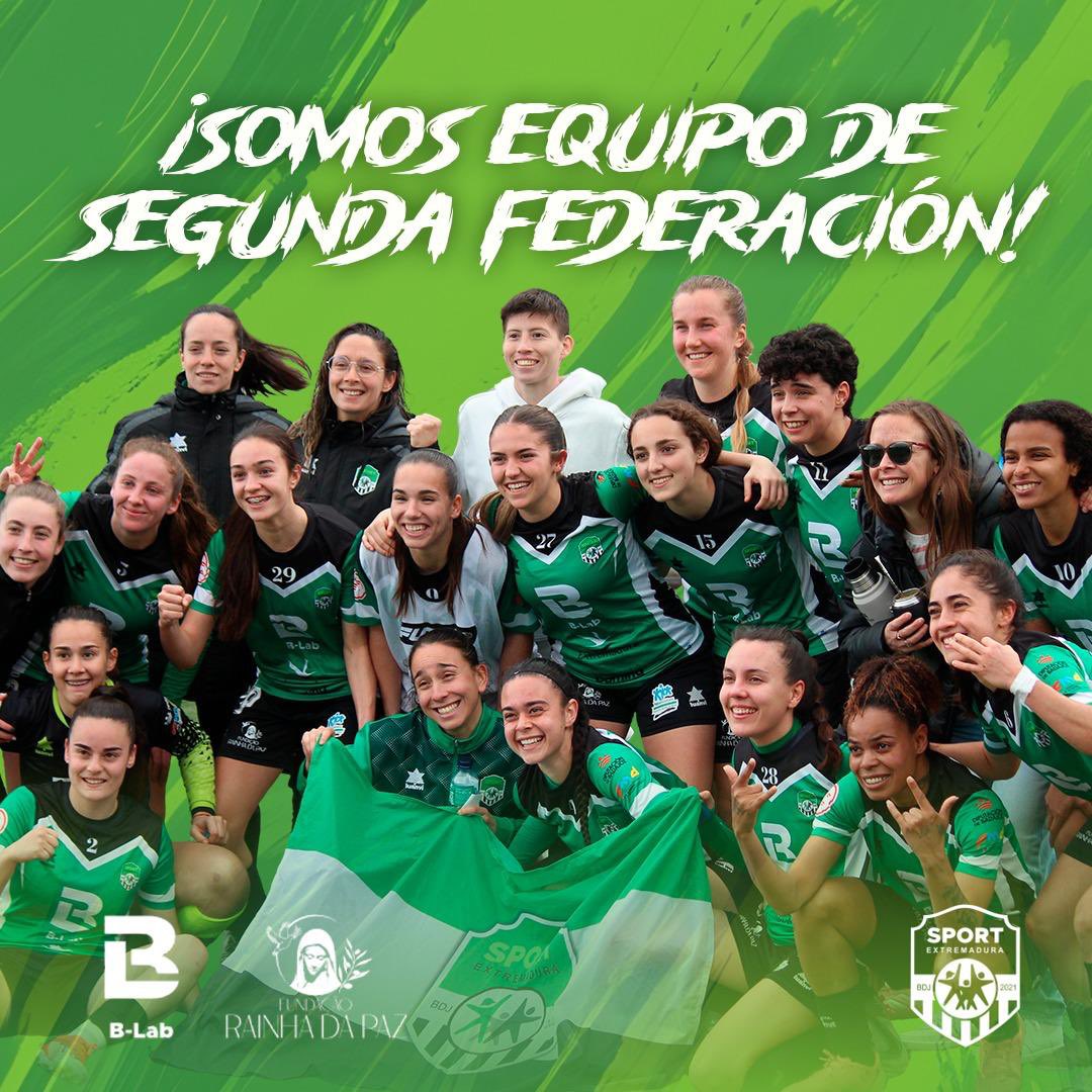 LO HEMOS CONSEGUIDO!
¡SOMOS DE SEGUNDA RFEF!

Hoy no es un día cualquiera. Hoy escribimos una página eterna en la historia del Sport Extremadura 📖 🏆

¡Grande, equipo! 💚🖤

#SportExtremadura #SomosdeSegundaRFEF