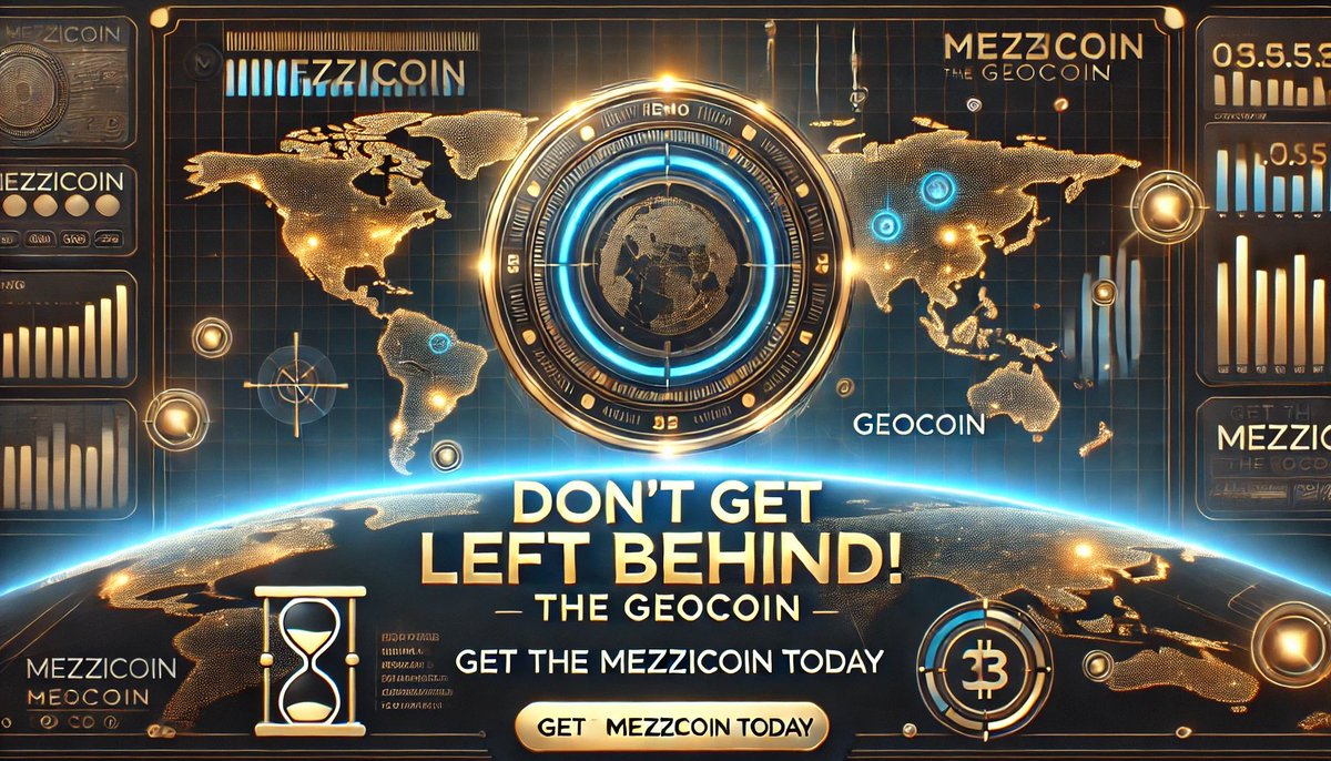 MezziCoin's tweet photo. For an alternative to #cryptos like #BitCoin, #PiCoin, #XRP, #ETH and even #NFT checkout MezziCoin...
Collect GeoCoin collections in prime locations around the world for FREE.
Search your app store for MezziCoin and start building your portfolio now!
#MezziCoin the #GeoCoin https://t.co/l3FCQe1iGQ