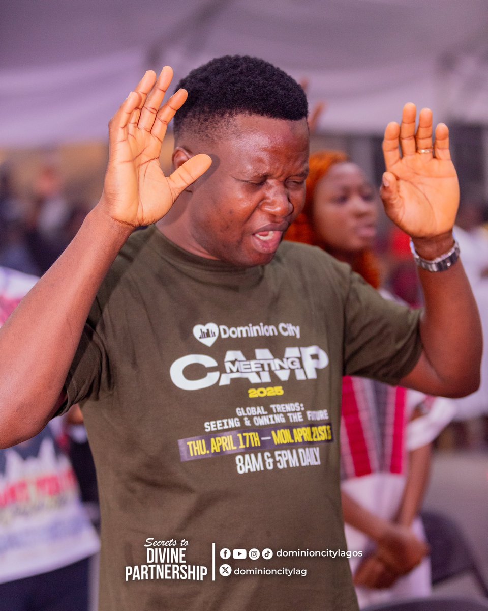 dominioncitylag's tweet photo. In His presence, words are not enough to explain the peace that fills our hearts, and in Him, we are complete.

#DominionCity #DCLagosHQ #SecretsToDivinePartnership #SundayService https://t.co/HJSCZCzV4a