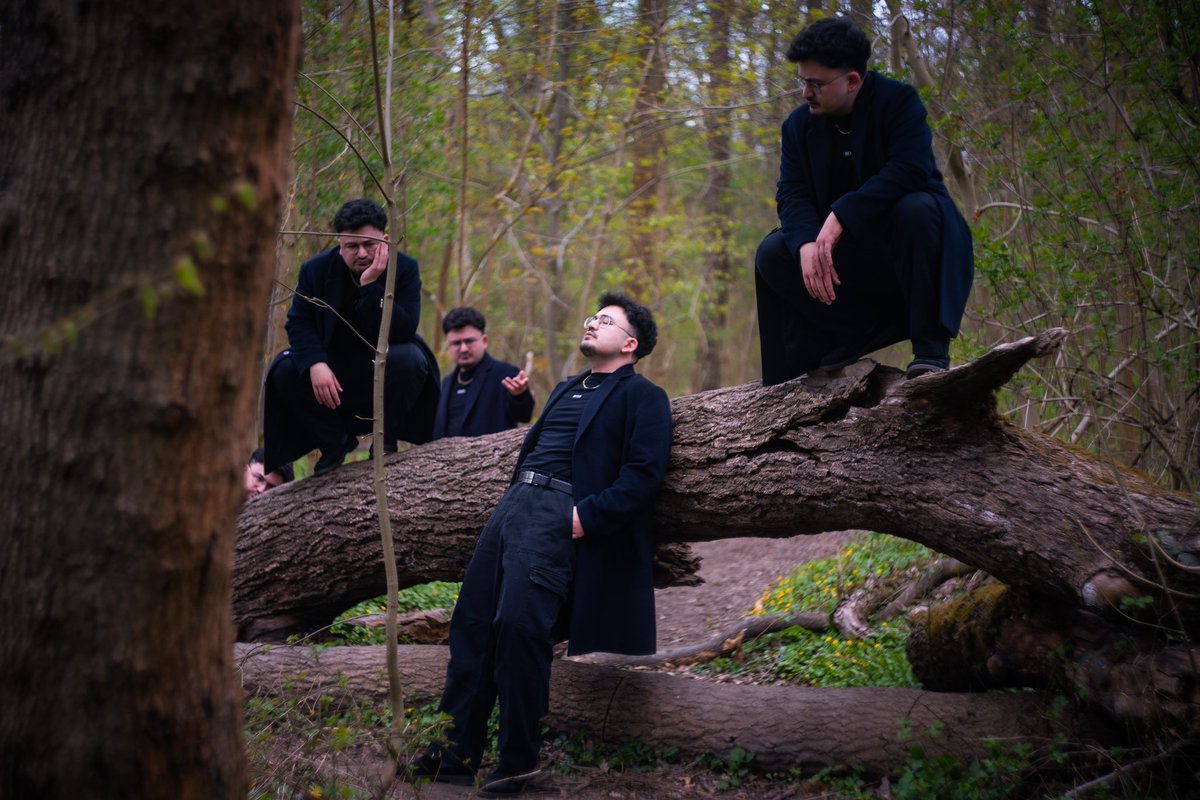 Me and the boys just vibin in the forest