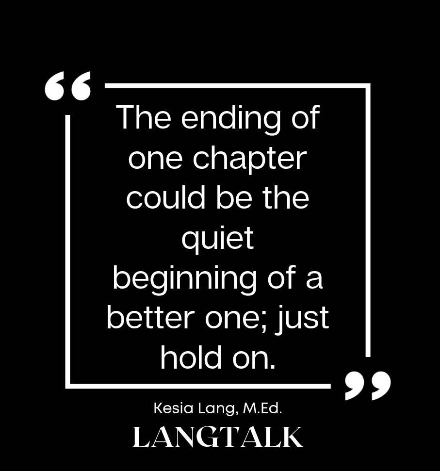 Just hold on...#LangTalk