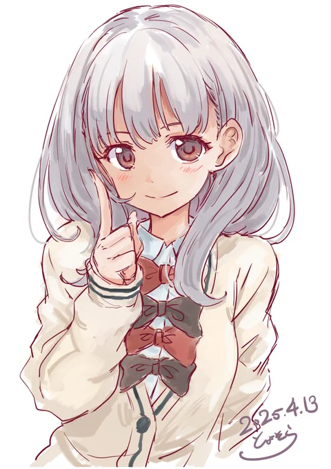 白玉後輩あざとい#マケイン_FA 