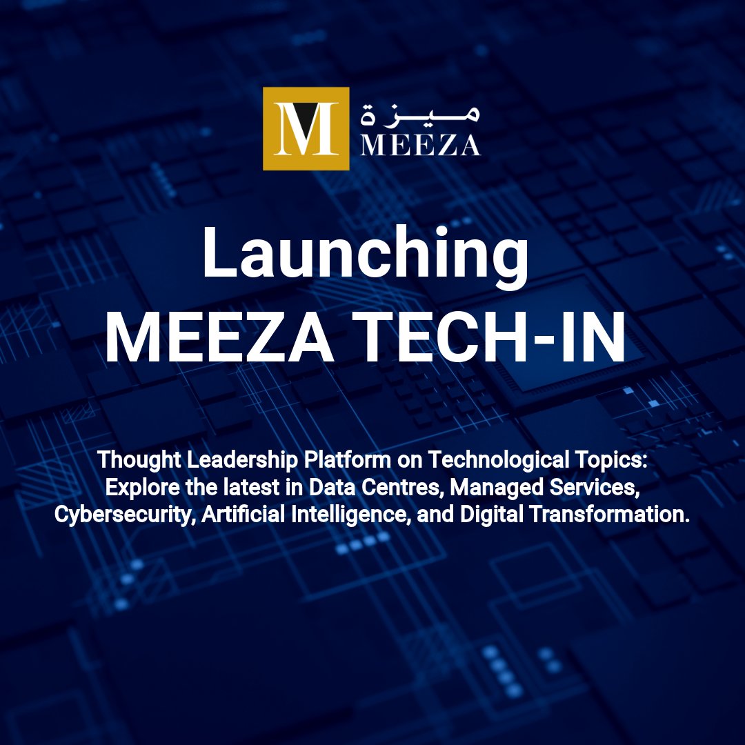 يسعدنا أن نعلن عن إطلاق مدونة ميزة التكنولوجية، المنصة الرائدة لمتابعة أحدث المستجدات في عالم تكنولوجيا المعلومات. اكتشف آخر التطورات في مجالات مراكز البيانات، والخدمات المُدارة، والأمن السيبراني، والذكاء الاصطناعي، والتحول الرقمي.
للمزيد من المعلومات: meeza.net/blogs/