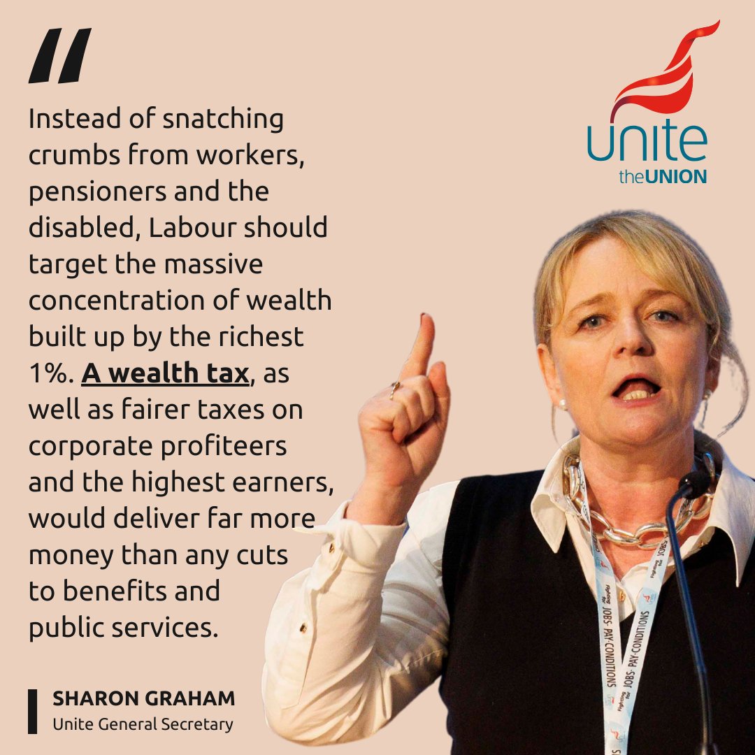 It's time for a wealth tax on the super-rich and a tax on excess profits. Those who say a wealth tax is too difficult are mistaken. We seem to be able to get workers to pay tax in a matter of weeks, the system is rigged and the country knows it.  

#WealthTax NOW!