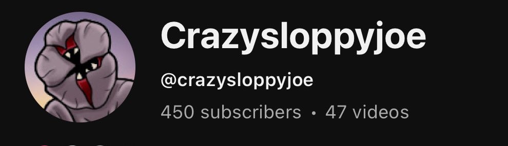 Crazysloppyjoe tweet media