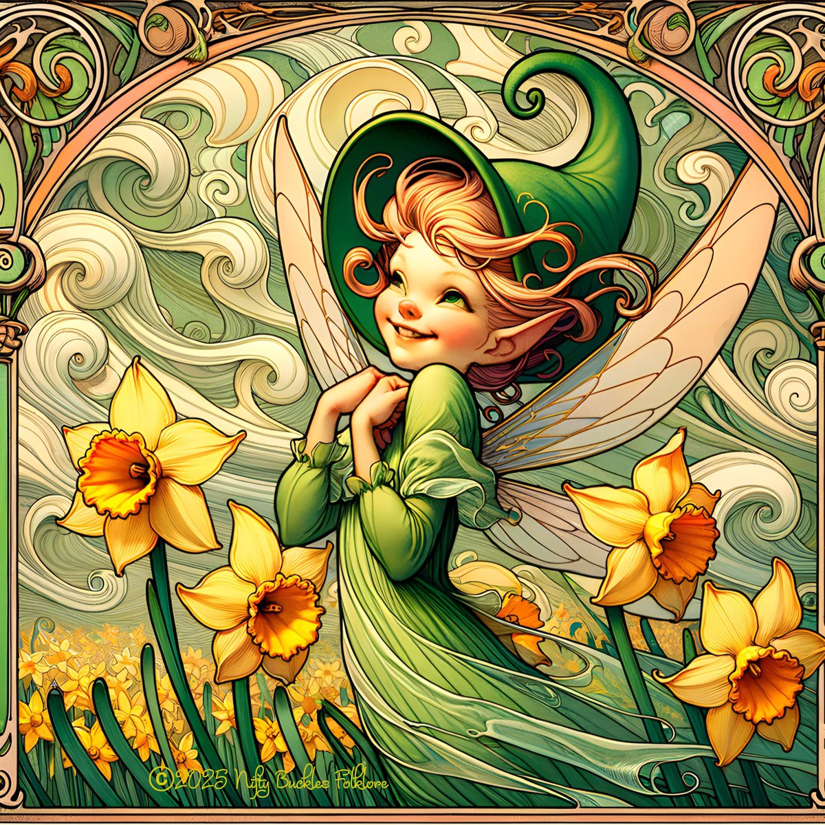 Spring Folklore 🌼 On #FolkloreSunday, let's celebrate the enchanting daffodil! 🌿 ...