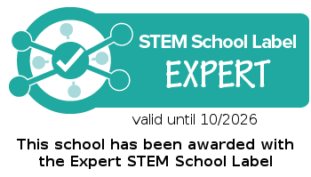 Our school was awarded the prestigious Expert STEM School label. One of only 3 schools in Croatia 🇭🇷. #EXPERT #StemSchoolLabel from <a href="/STEM_Label/">STEM School Label</a> and <a href="/scientix_eu/">Scientix</a>
