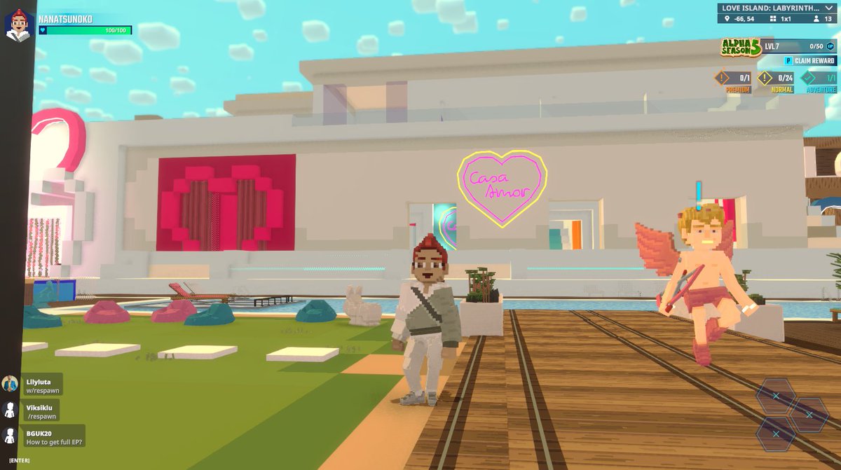 We're at the Love Island fire pity waiting to get our heads turned 👀 <a href="/TheSandboxGame/">The Sandbox</a> tsbga.me/TheSandbox #AlphaSeason5