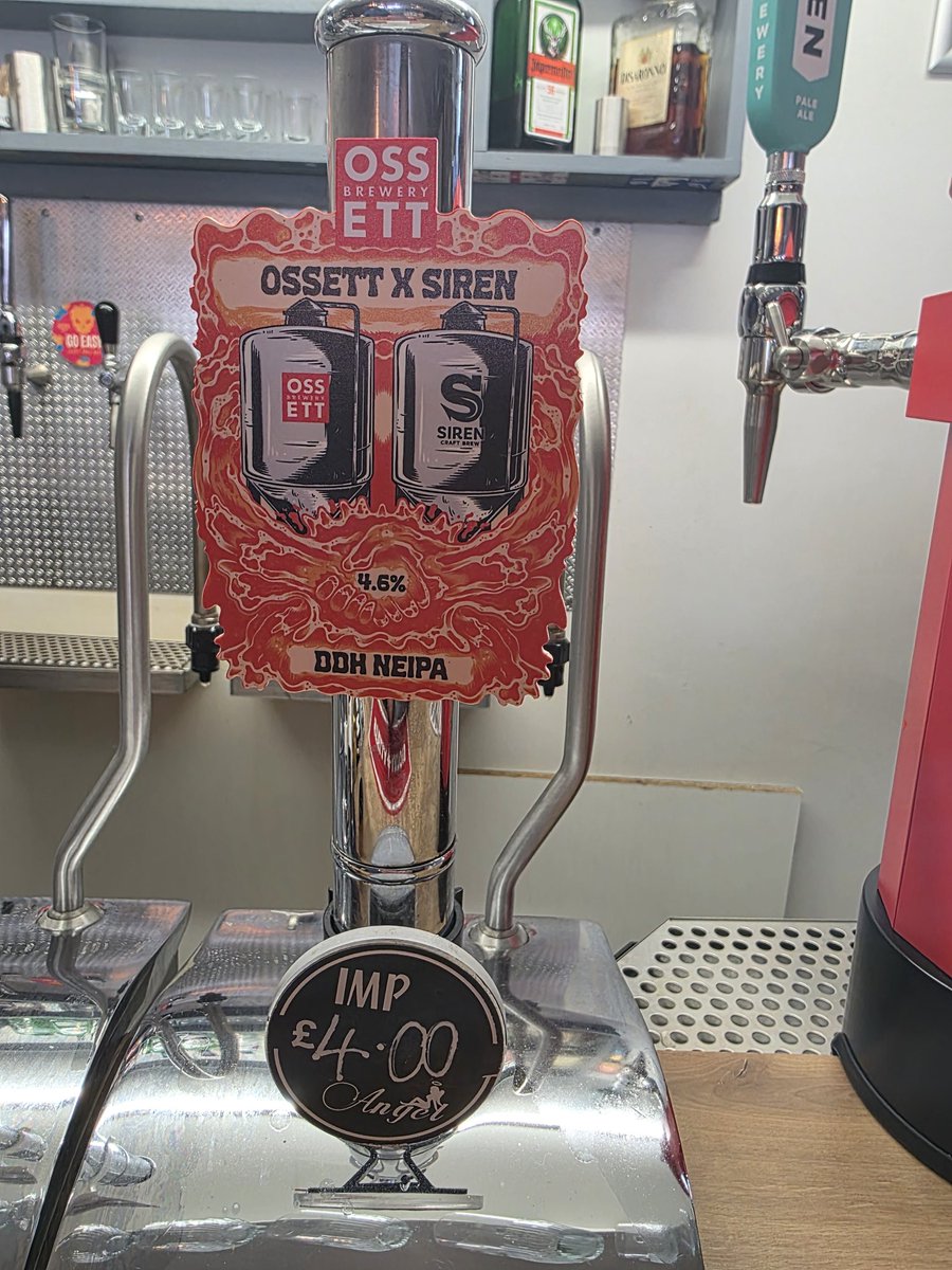 ImpAngel1's tweet photo. An absolute belter @ossettbrewery @SirenCraftBrew #RealAles https://t.co/6OMizibOe5