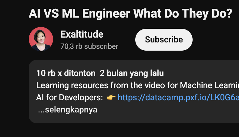 wajeezy0's tweet photo. ✮ ⋆ ˚｡💻 ꒯αყ 6 ⋆｡°✩

Today I just watched youtube about AI vs ML engineer and translate oxford vocab🙋‍♀️ https://t.co/LXuqKjoNWw