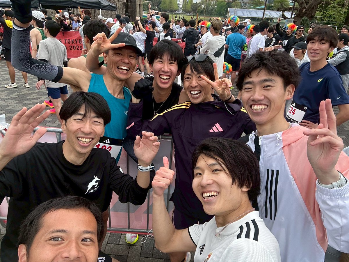 t919s's tweet photo. adidas tokyo city run 2025
久々に会えた人も多くて
めっちゃ楽しい大会でした😊
moreとその他諸々で
合同チーム的な感じで優勝🏆
また一ついい思いをさせてくれて
ありがとう😊 https://t.co/B5d1p16Y9t