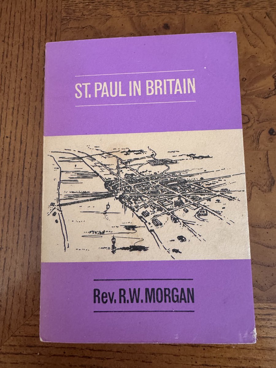 One of my favourite mad books. I mean Jesus, yes, sure, we all know he was here. One can feel it. But Paul?! That’s seriously wild.