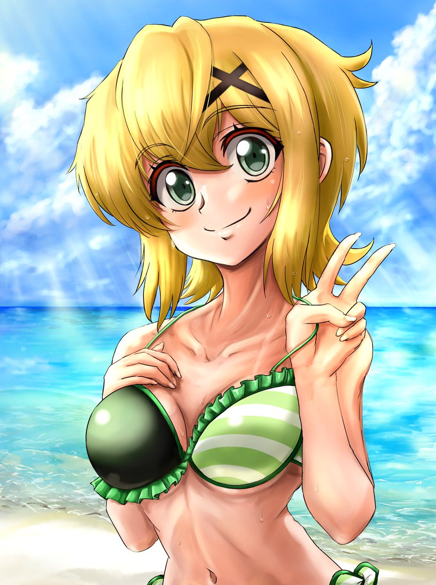 #暁切歌生誕祭2025 #暁切歌誕生祭2025 #symphogear 
ちょっと早いけど夏真っ盛りな切ちゃん