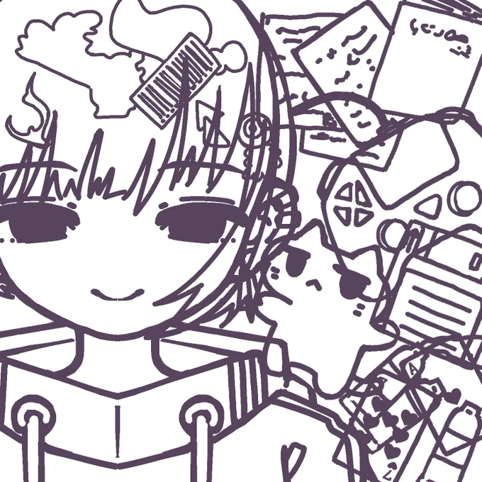 いずれ完成させたいラフ達 