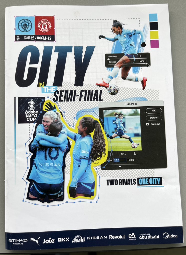 All derby games are equal, but some are more equal than others. #ManCityWomen v #ManUtdWomen in the semi-finals of the #WomensFA Cup is one. Utd are the current holders whilst City have won four of the last five meetings. Sell out at The Joie Stadium #tribalfootball