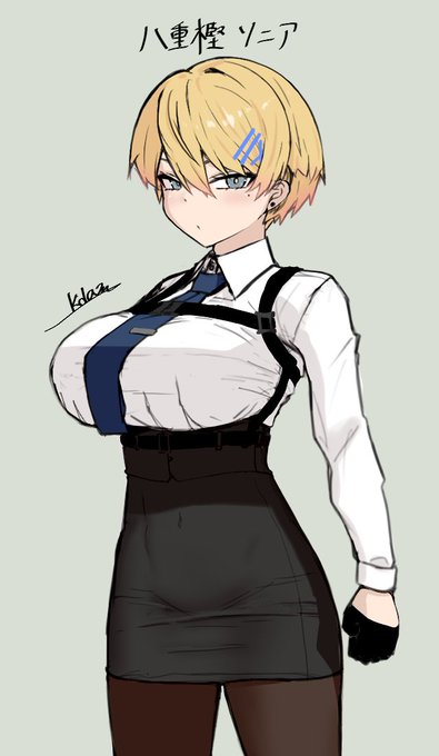 OC落書き
性癖を詰め込みたい 