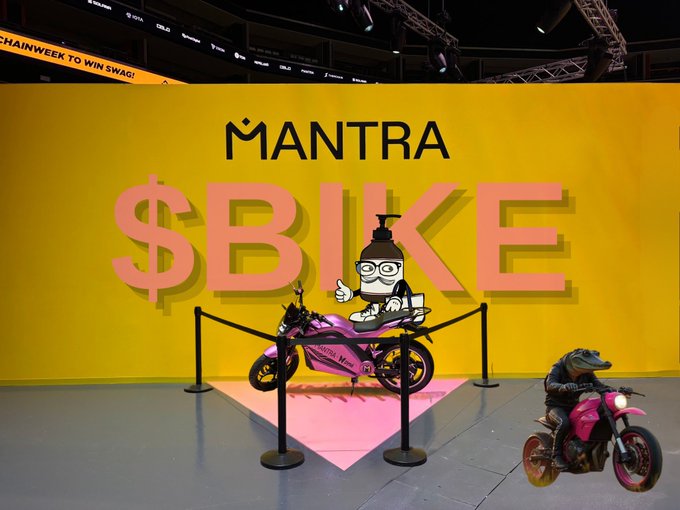 SiddiqiTahira's tweet photo. Welcome to the future of #Web3.
$BIKE is designed for the bold, driven by a community that’s changing the game.
Speed, style, and Web3 power in every ride.
Start your wallet and ride with $BIKE.
#BIKEtoken @MANTRA_Chain #MANTRA https://t.co/kliwXuImxI