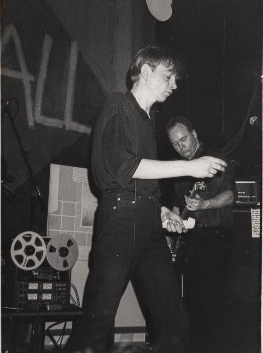 Someone sent me this photo to see if I could identify where/when it was taken. The setlist you can see at the edge there is I think the setlist for Manchester University Students Union gig, 7 May 1993, minus the final four songs.